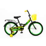 Велосипед ZigZag CLASSIC черный желтый зеленый 20 дюймов