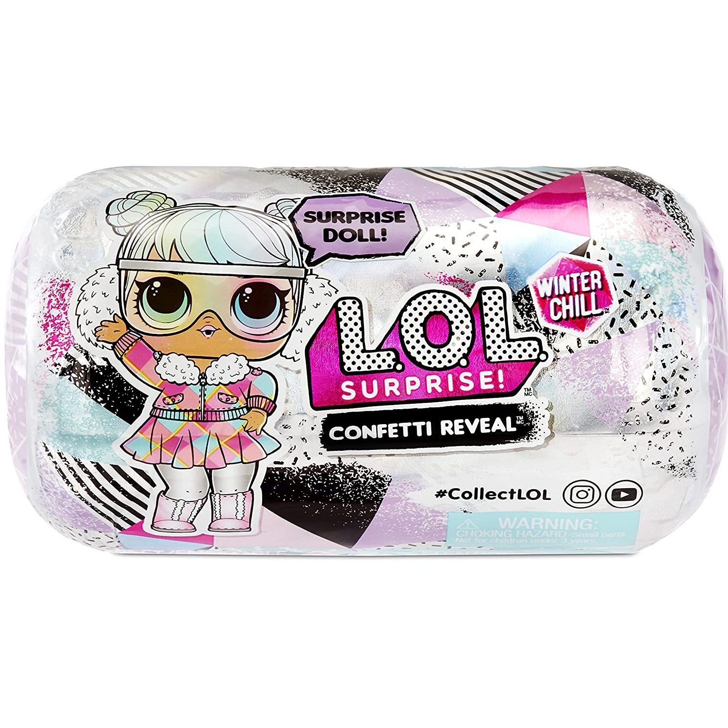 Игрушка в шаре L.O.L. Surprise Winter Chill Confetti в непрозрачной упаковке (Сюрприз) 576600EUC 576600EUC - фото 5