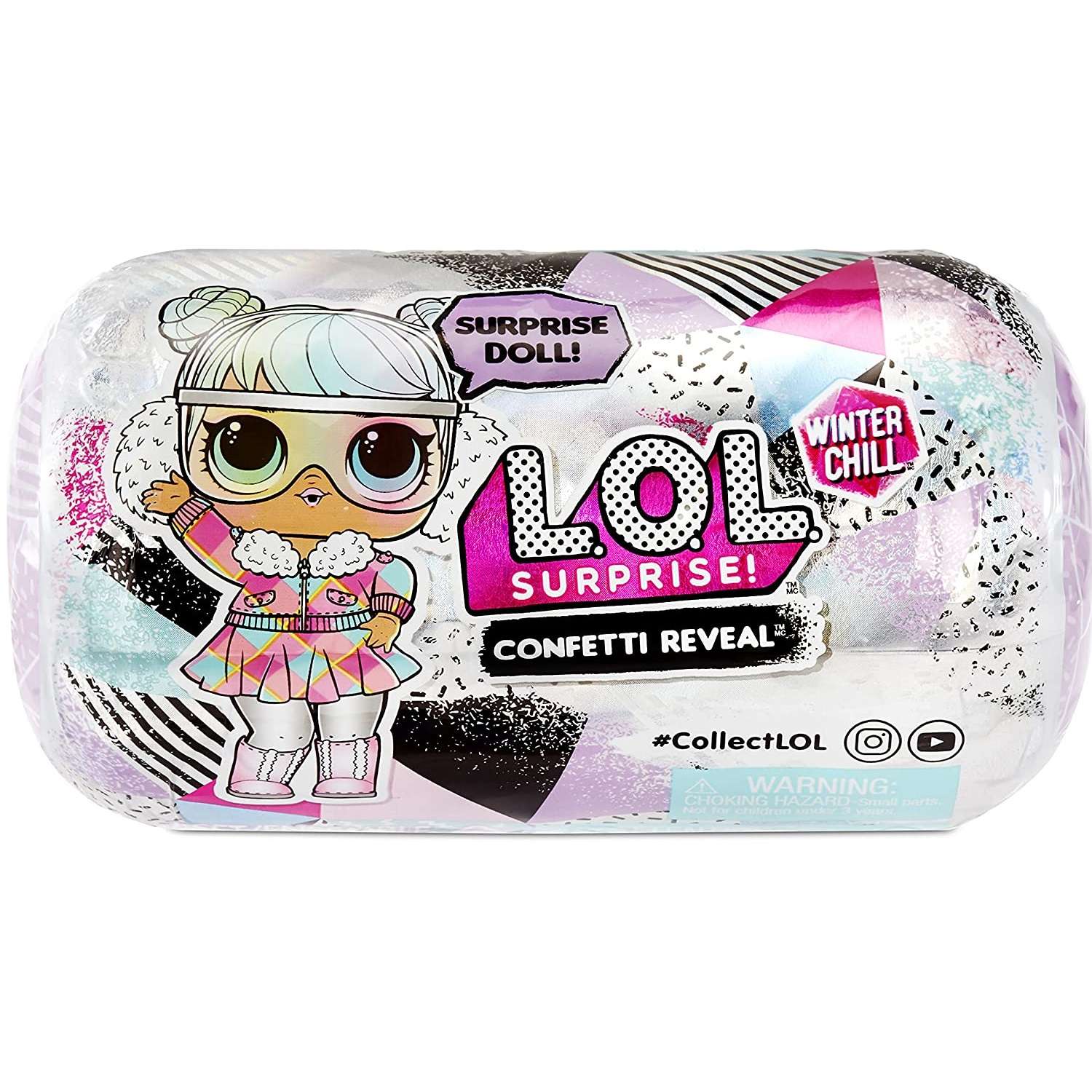 Кукла L.O.L. Surprise! Winter Chill Confetti в непрозрачной упаковке (Сюрприз) 576600EUC 576600EUC - фото 5