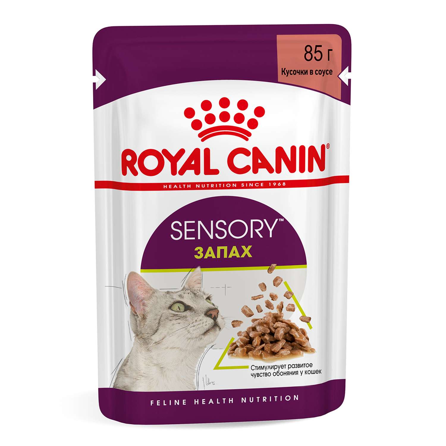 Корм для кошек ROYAL CANIN Сенсори запах фелин соус 85г - фото 1
