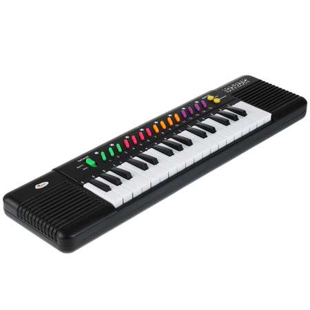 Электронный синтезатор Играем Вместе 32 клавиши и микрофон на батарейках