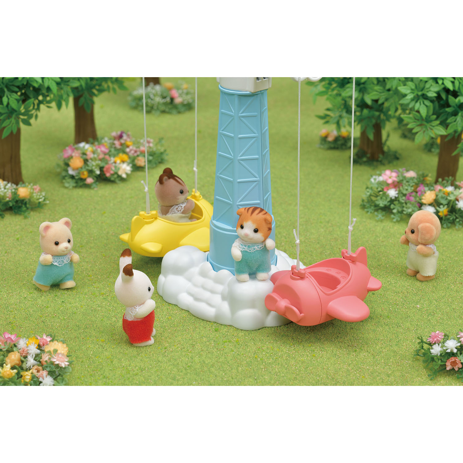 Набор Sylvanian Families Игровая площадка Веселые самолетики 5334 - фото 10