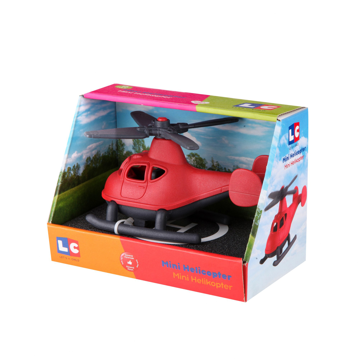 Вертолет Let s Be Child серия LC цвет красный LC-30942-KR - фото 4