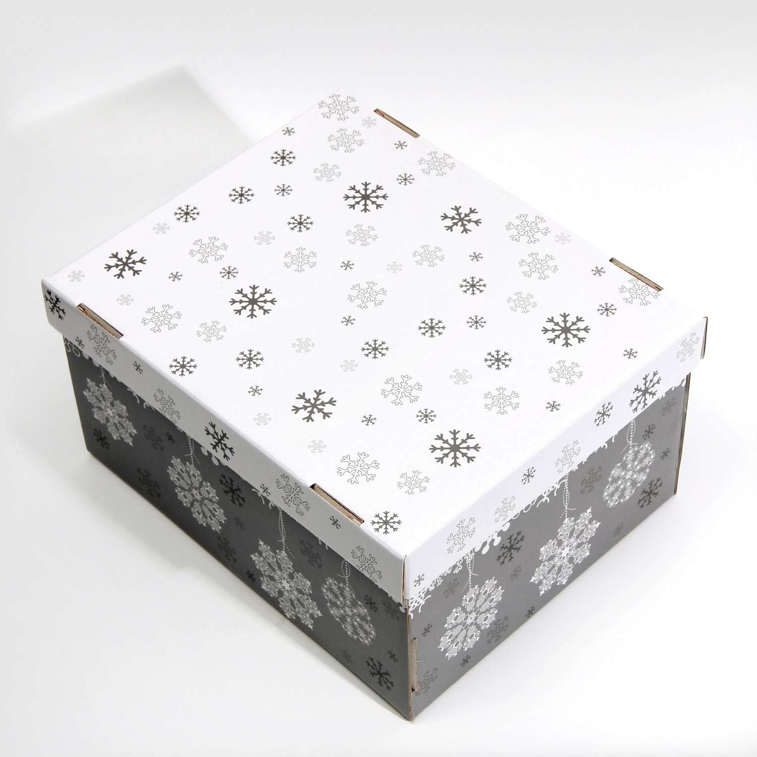 Складная коробка Дарите Счастье «Let it snow». 31.2×25.6×16.1 см - фото 5