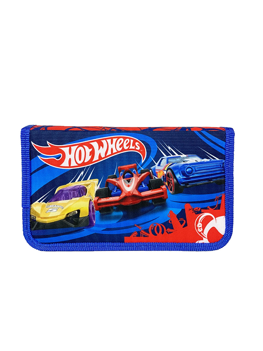 Пенал на молнии CENTRUM Hot Wheels 1 отделение 19х11 см - фото 2