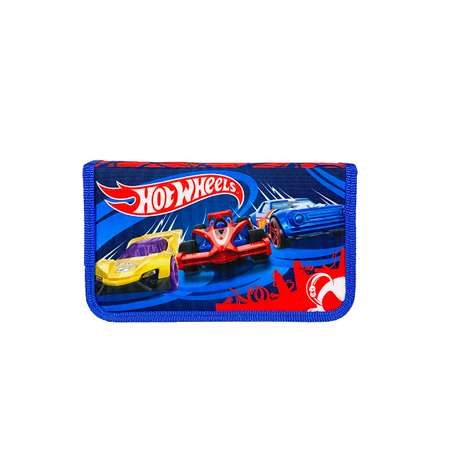 Пенал на молнии CENTRUM Hot Wheels 1 отделение 19х11 см