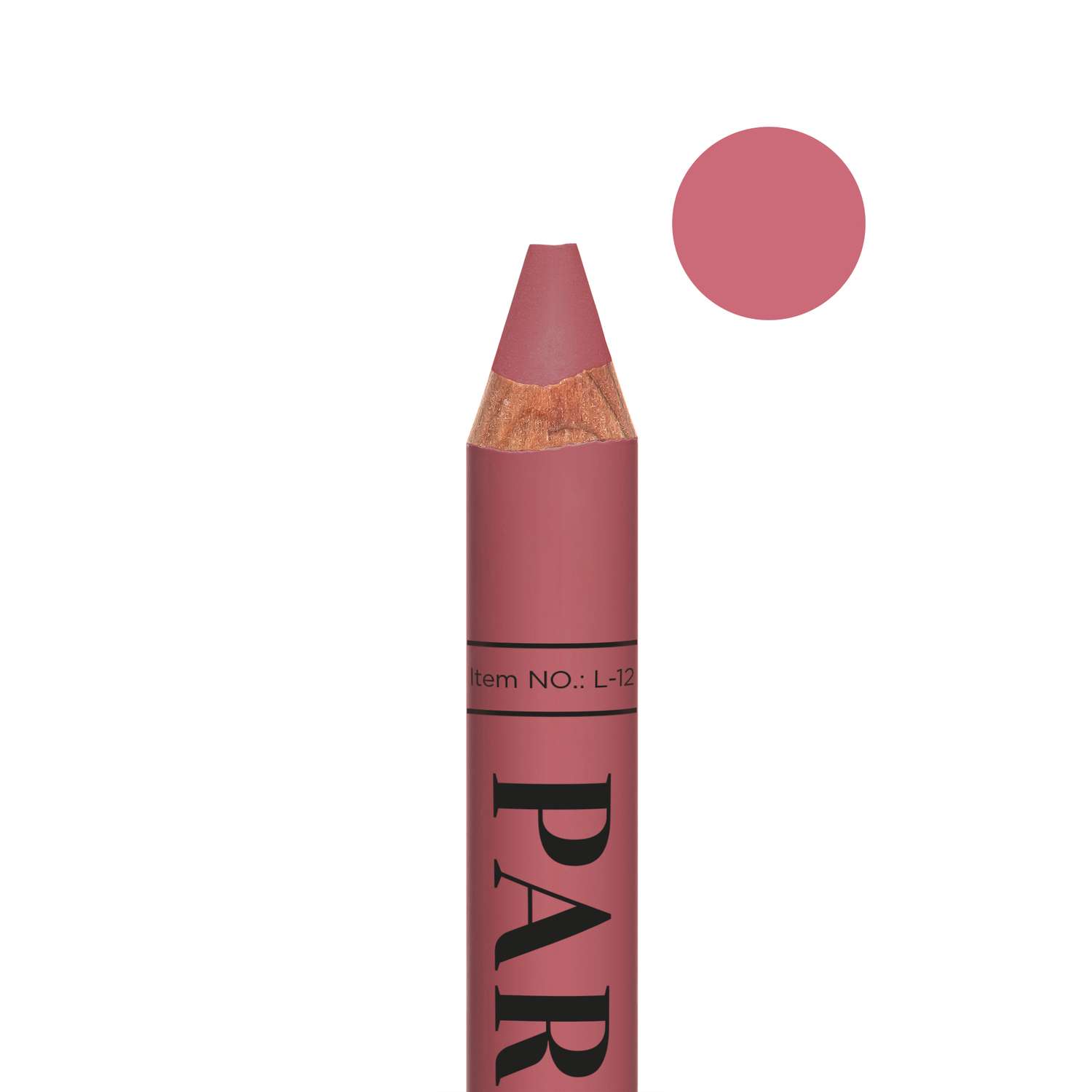 Помада-карандаш для губ Parisa Cosmetics L-12 № 13 Пыльная роза - фото 2