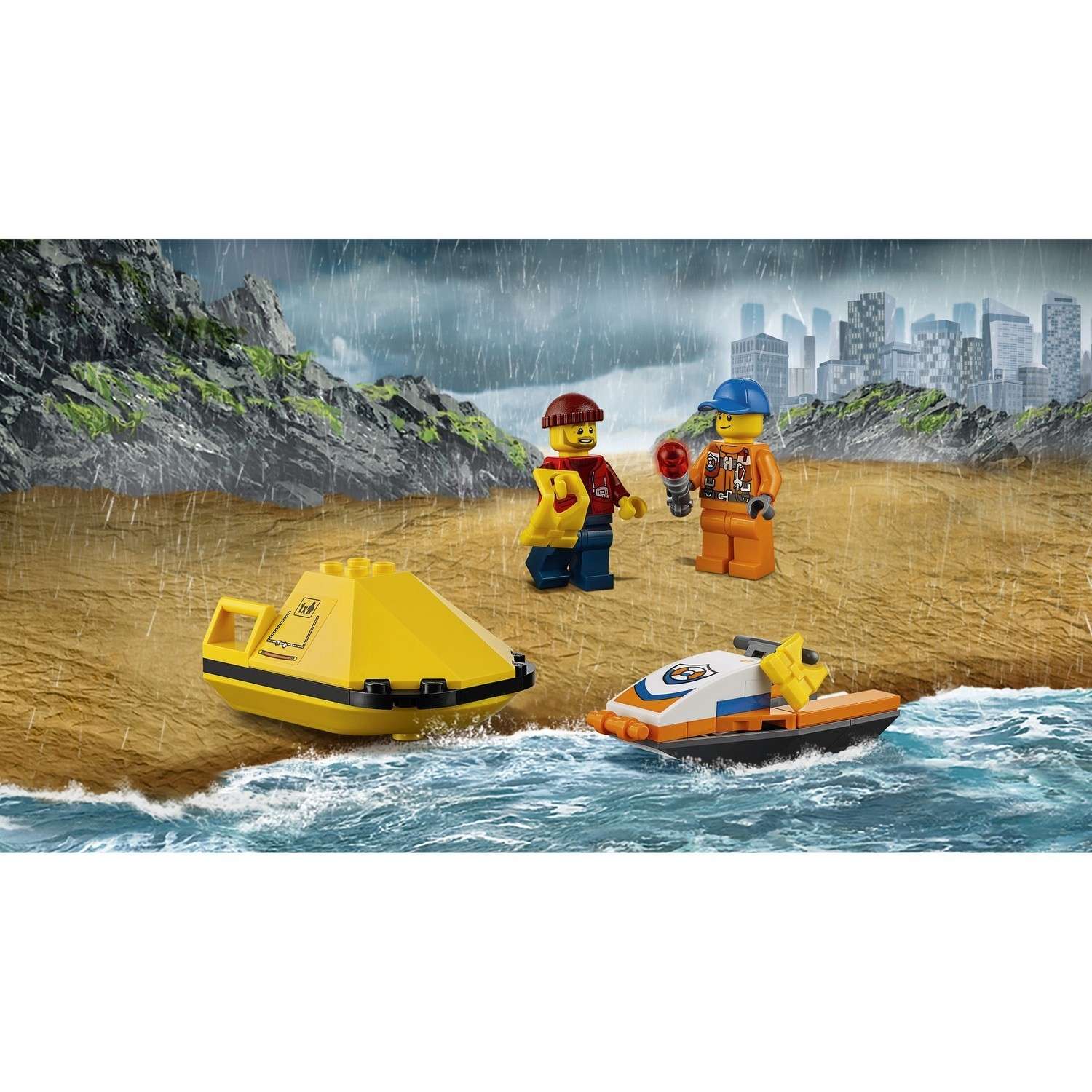 Конструктор LEGO City Coast Guard Спасательный самолет береговой охраны (60164) - фото 4