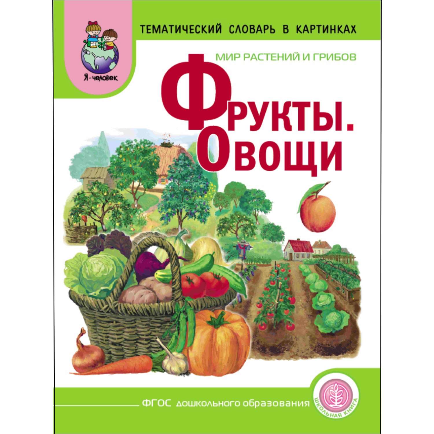 Тематический словарь. Книга овощи и фрукты. Книги об овощах и фруктах для детей. Книги про овощи для детей. Тематический словарь в картинках.