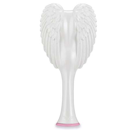 Расческа для волос Tangle Angel Белая с розовыми зубчиками