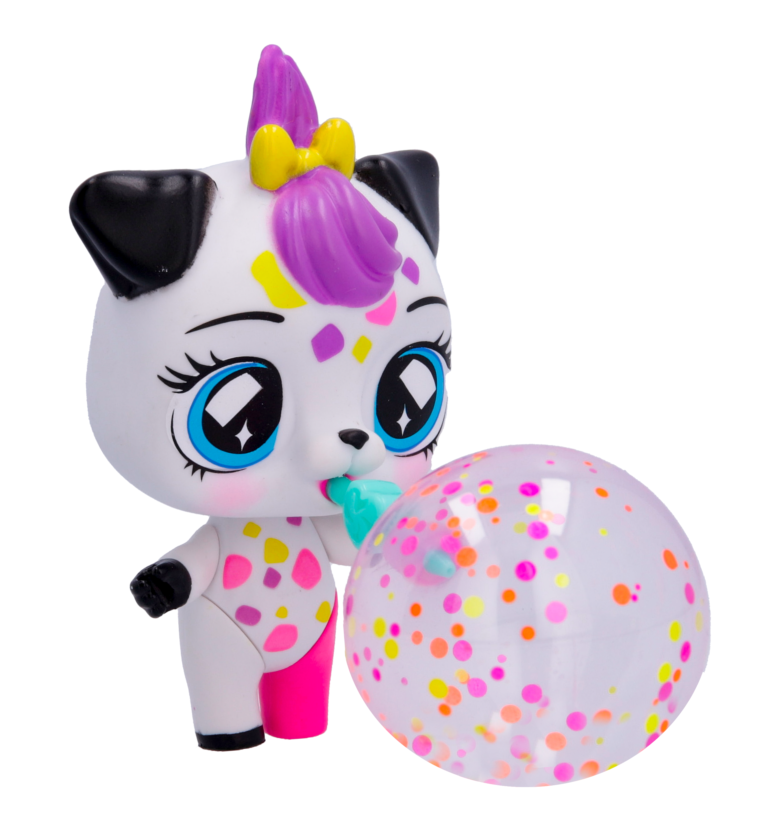 Игрушка зверушка IMC TOYS Bubiloons confetti party Оди с аксессуарами - фото 4