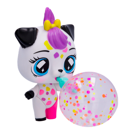 Игрушка зверушка IMC Toys Bubiloons confetti party Оди с аксессуарами