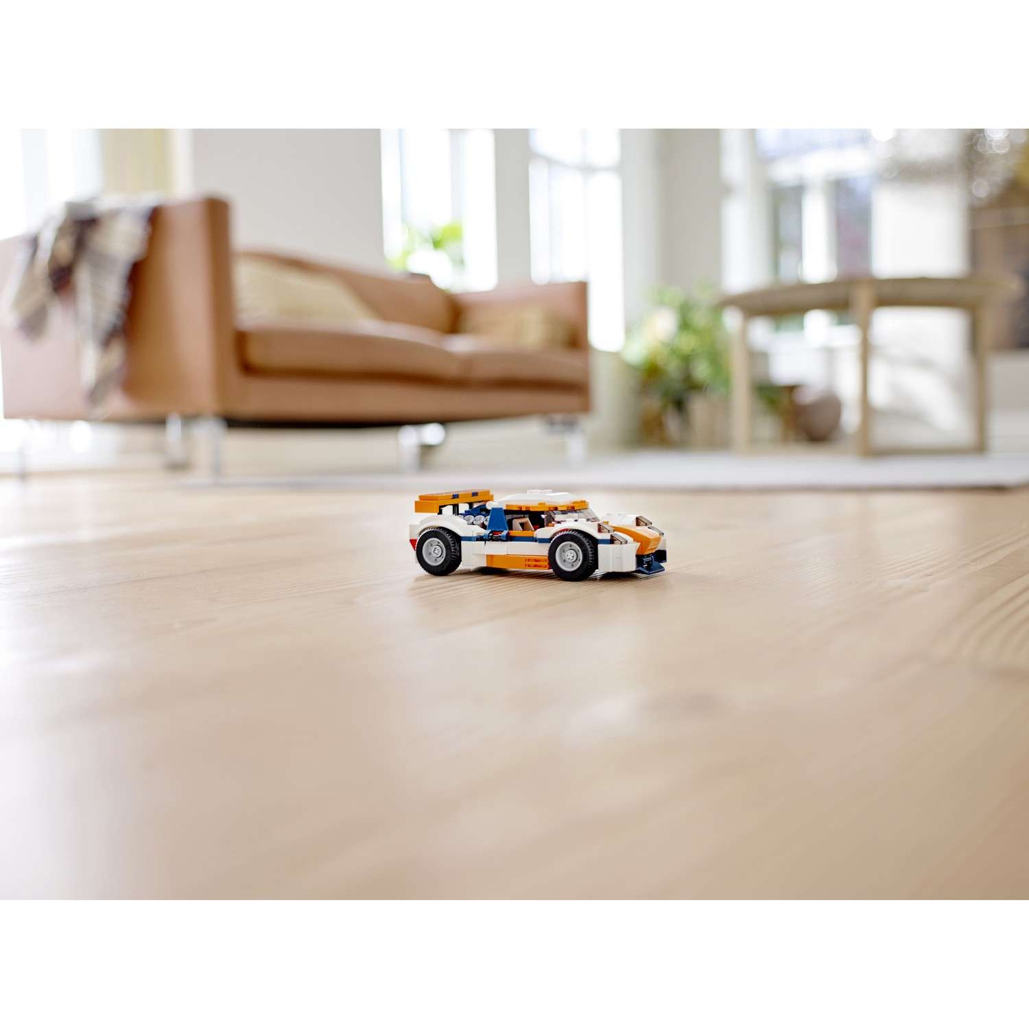 Конструктор LEGO Creator Гоночный автомобиль Оранжевый 31089 - фото 4