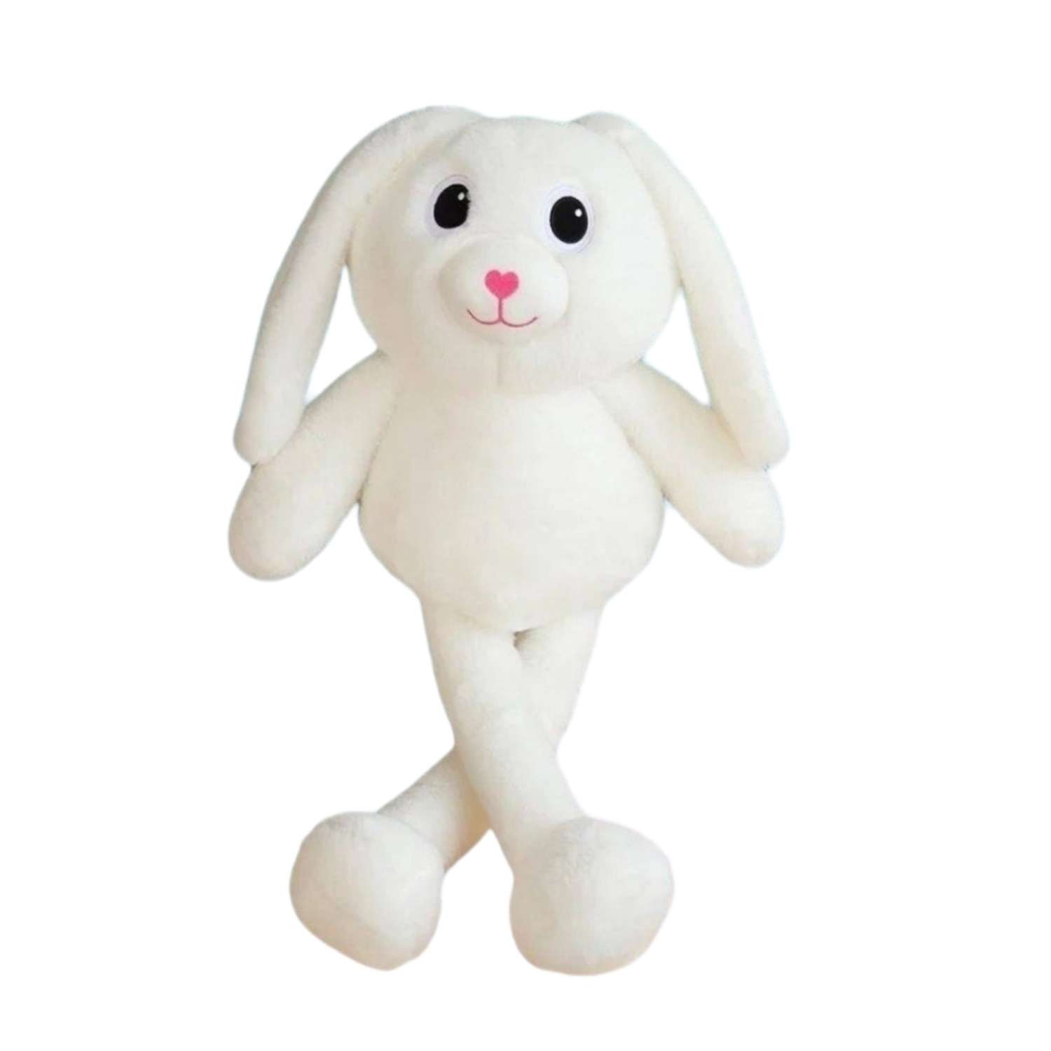 Мягкая игрушка Кролик Тяни Уши BalaToys Белый - фото 1