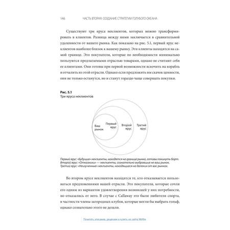 Книга Эксмо Стратегия голубого океана Как найти или создать рынок свободный от других игроков