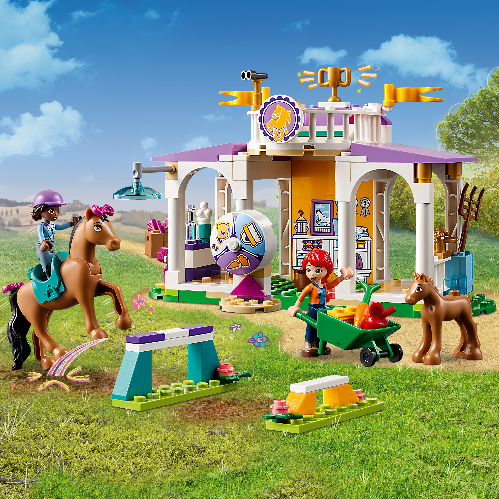 Конструктор LEGO Friends Horse Training 41746 - фото 8