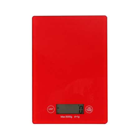 Весы электронные Uniglodis Красный