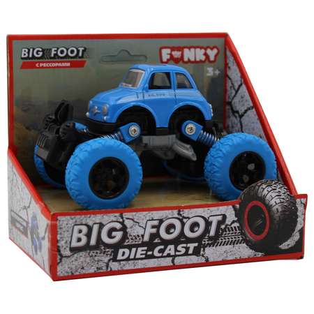 Машинка Funky Toys инерционная синяя 1:46 FT61072-МП
