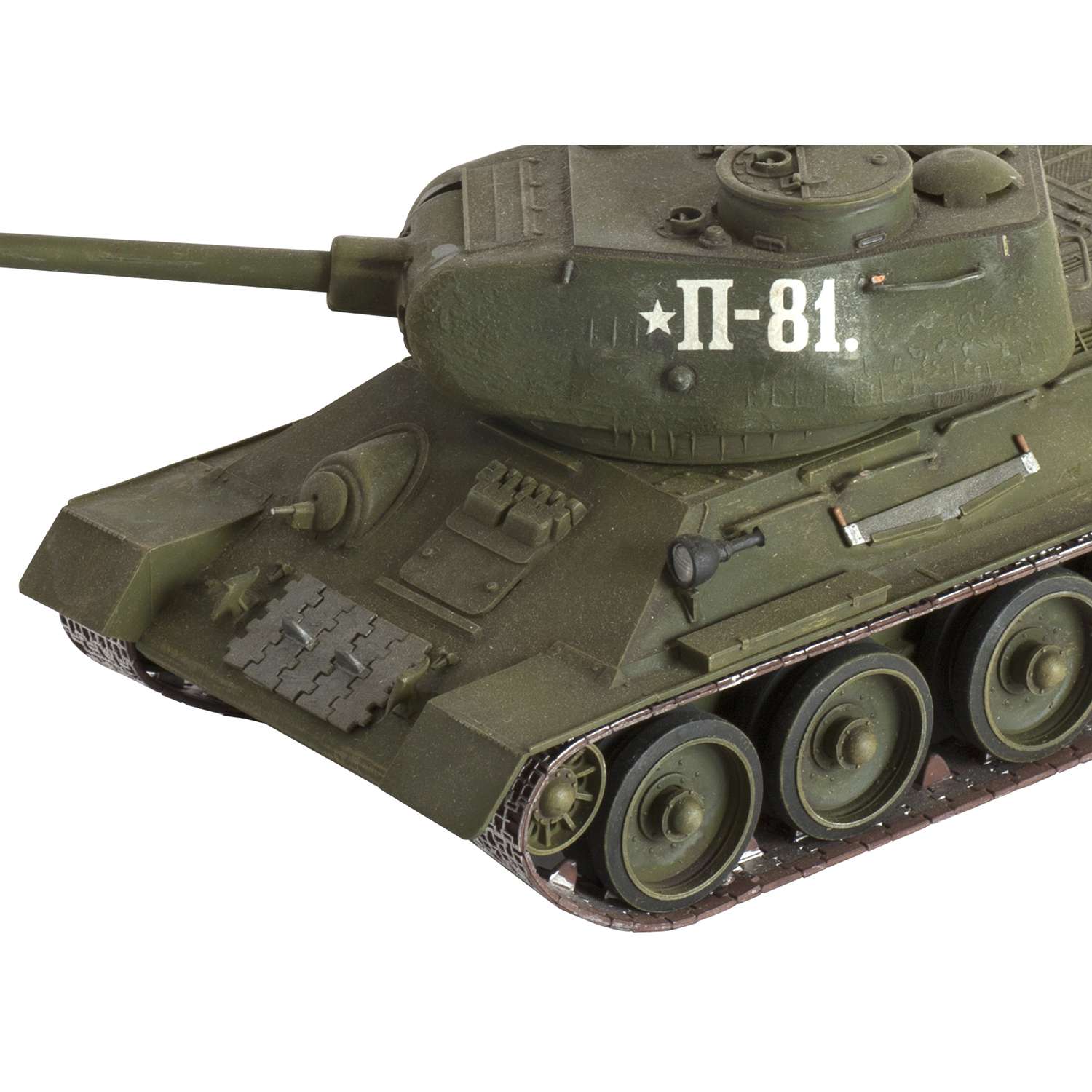 Модель для сборки Звезда Советский танк Т-34 3533 - фото 6
