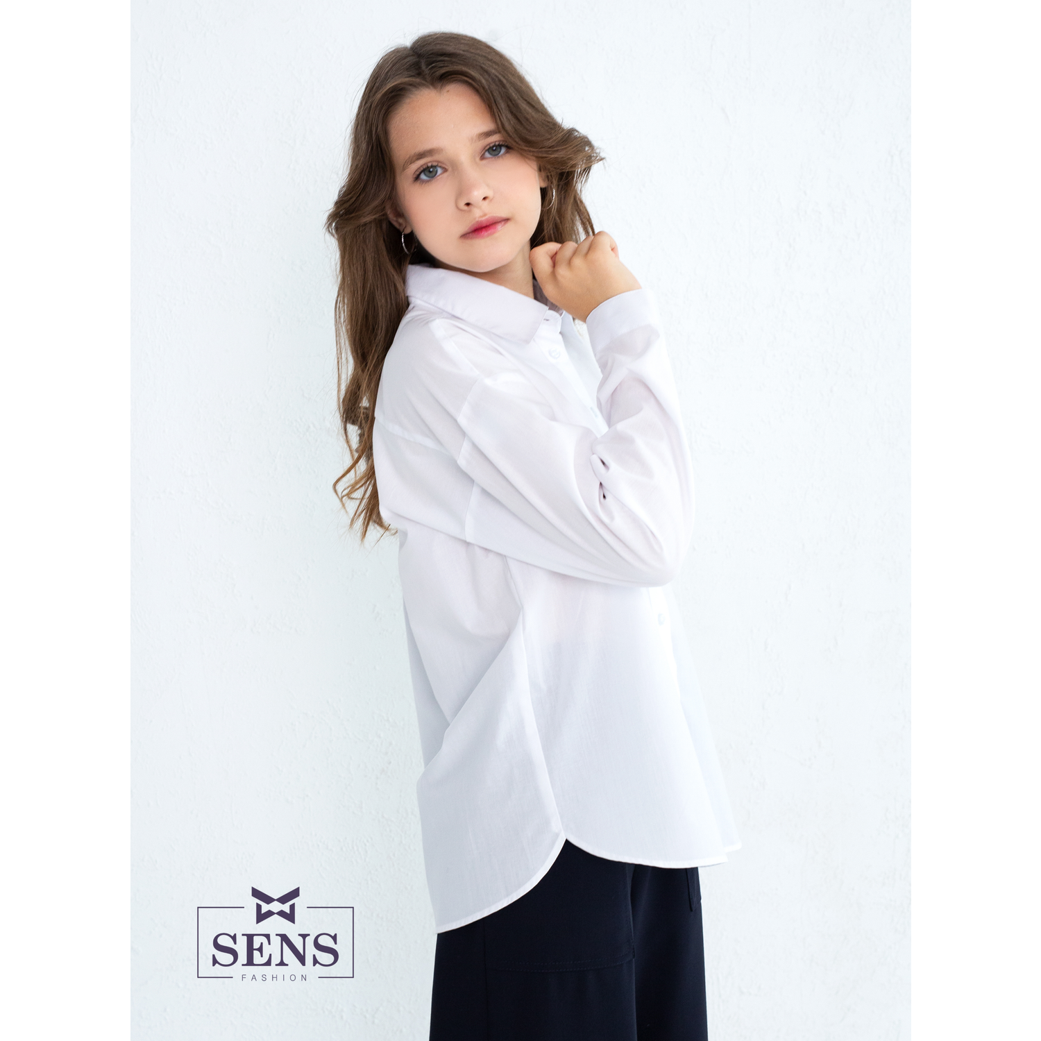 Рубашка Sens Fashion РДО/белый - фото 6