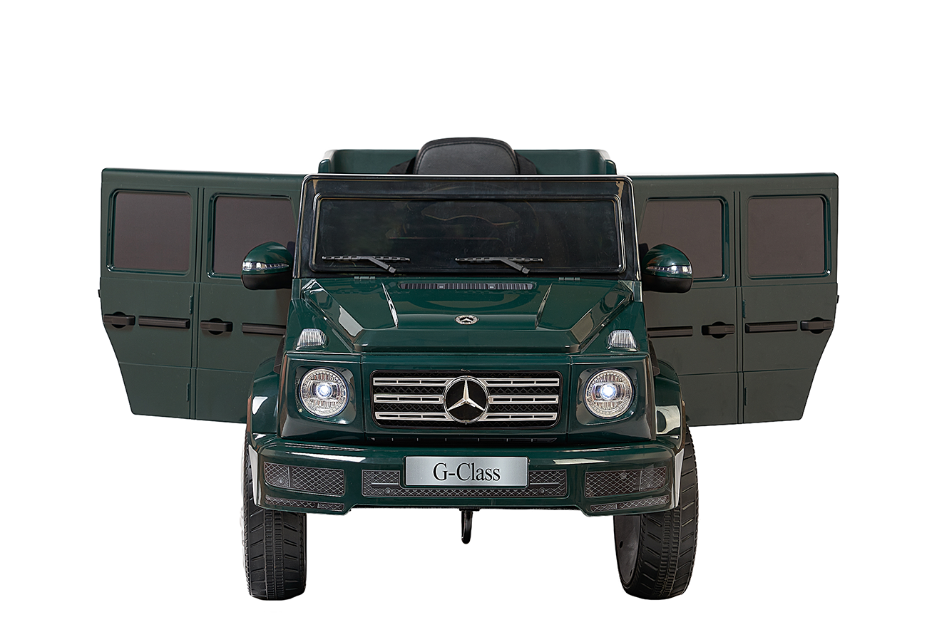 Электромобиль TOYLAND Mercedes Benz G500 Army - фото 7