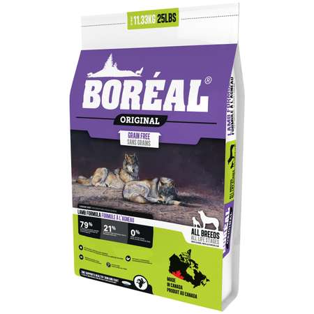 Корм для собак Boreal Original с ягненком 11.33кг