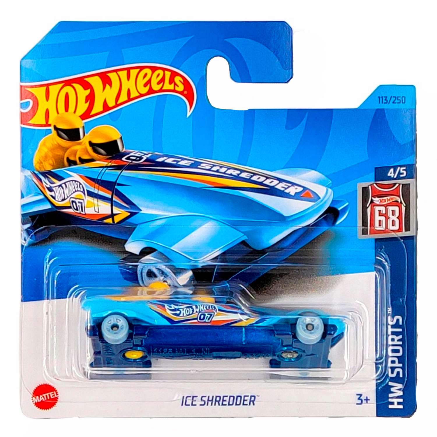 Игрушечная машинка Hot Wheels ice shredder 5785-A113-HKK46 - фото 2