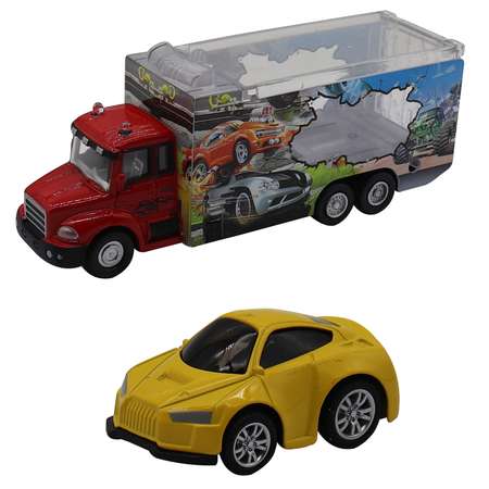 Набор Funky Toys 1:60 грузовик с машинкой FT61053