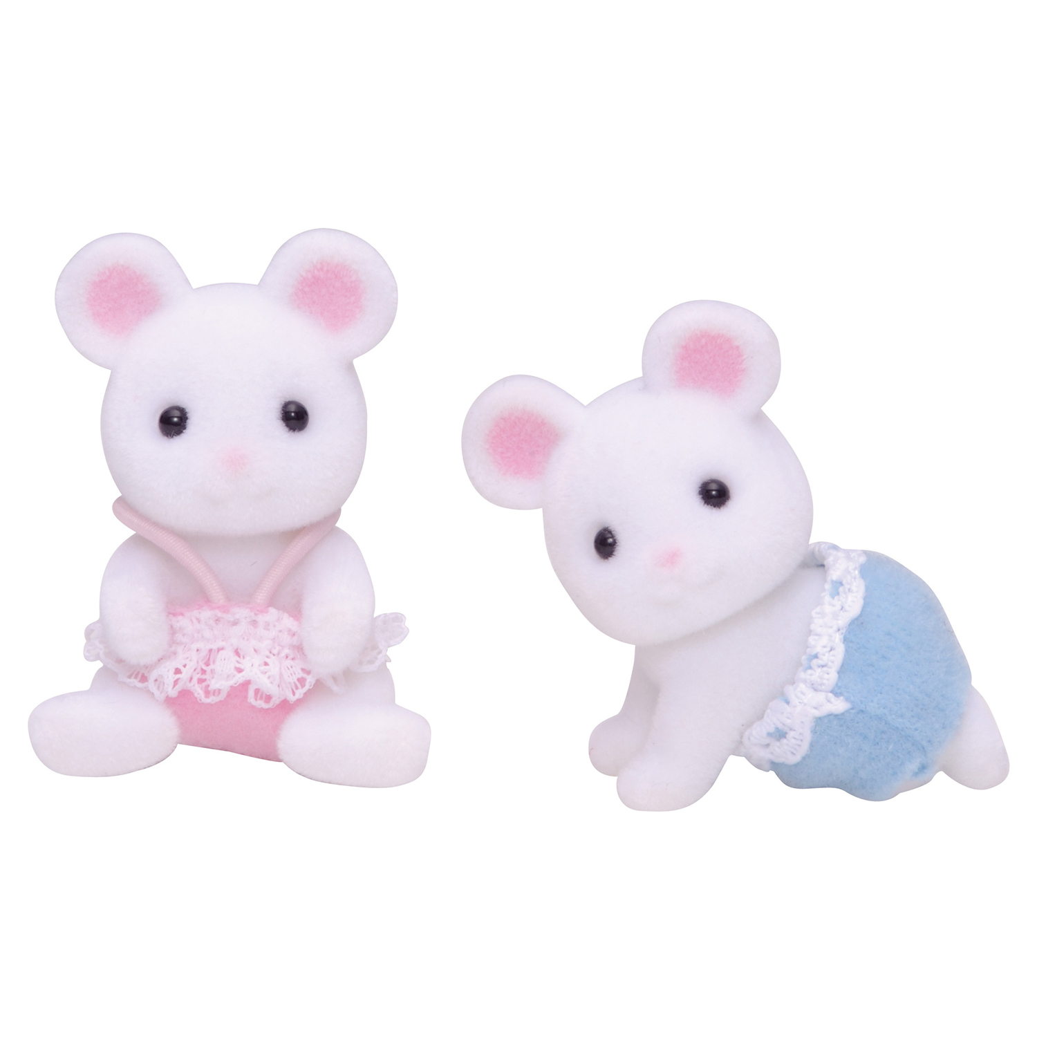 Двойняшки Sylvanian Families Белые мышата 3217 - фото 1