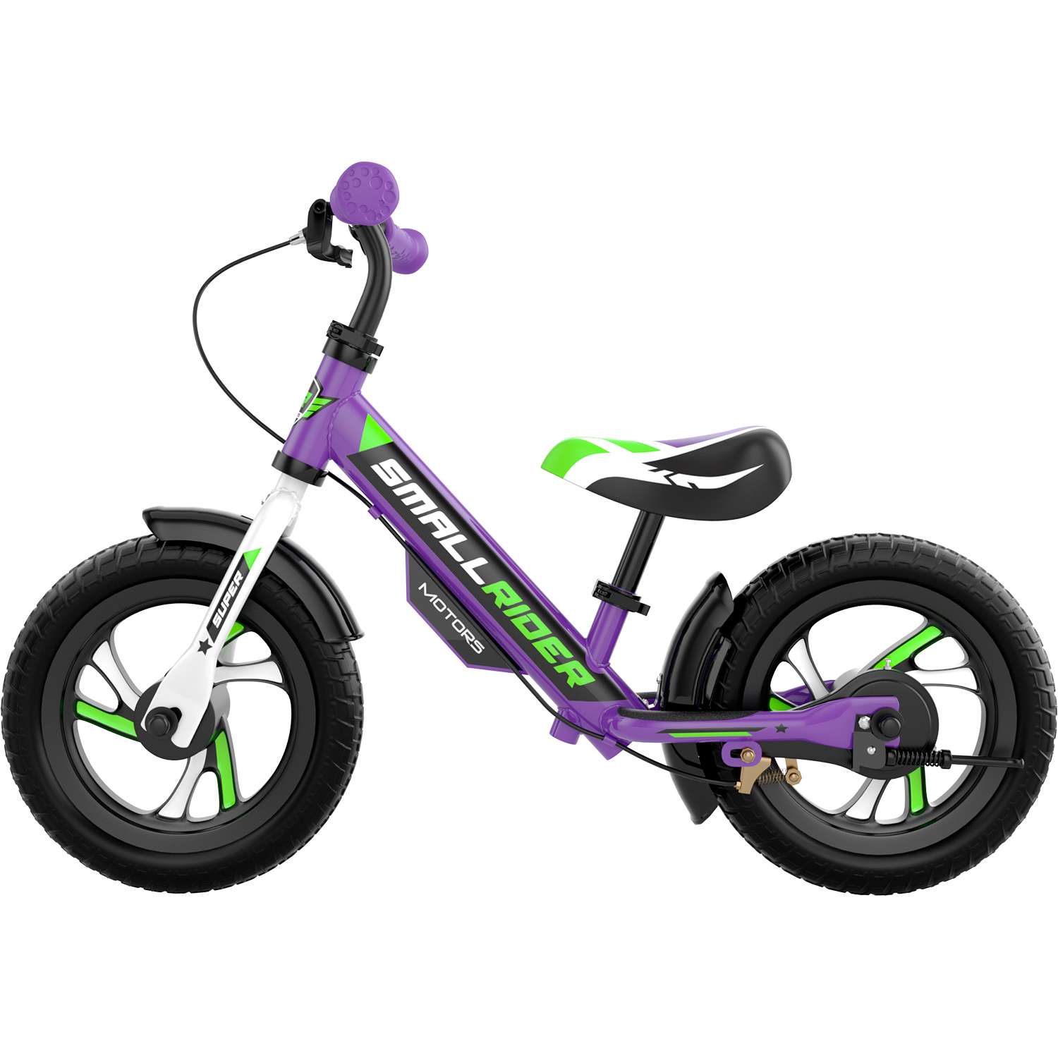 Беговел Small Rider Motors фиолетовый - фото 2