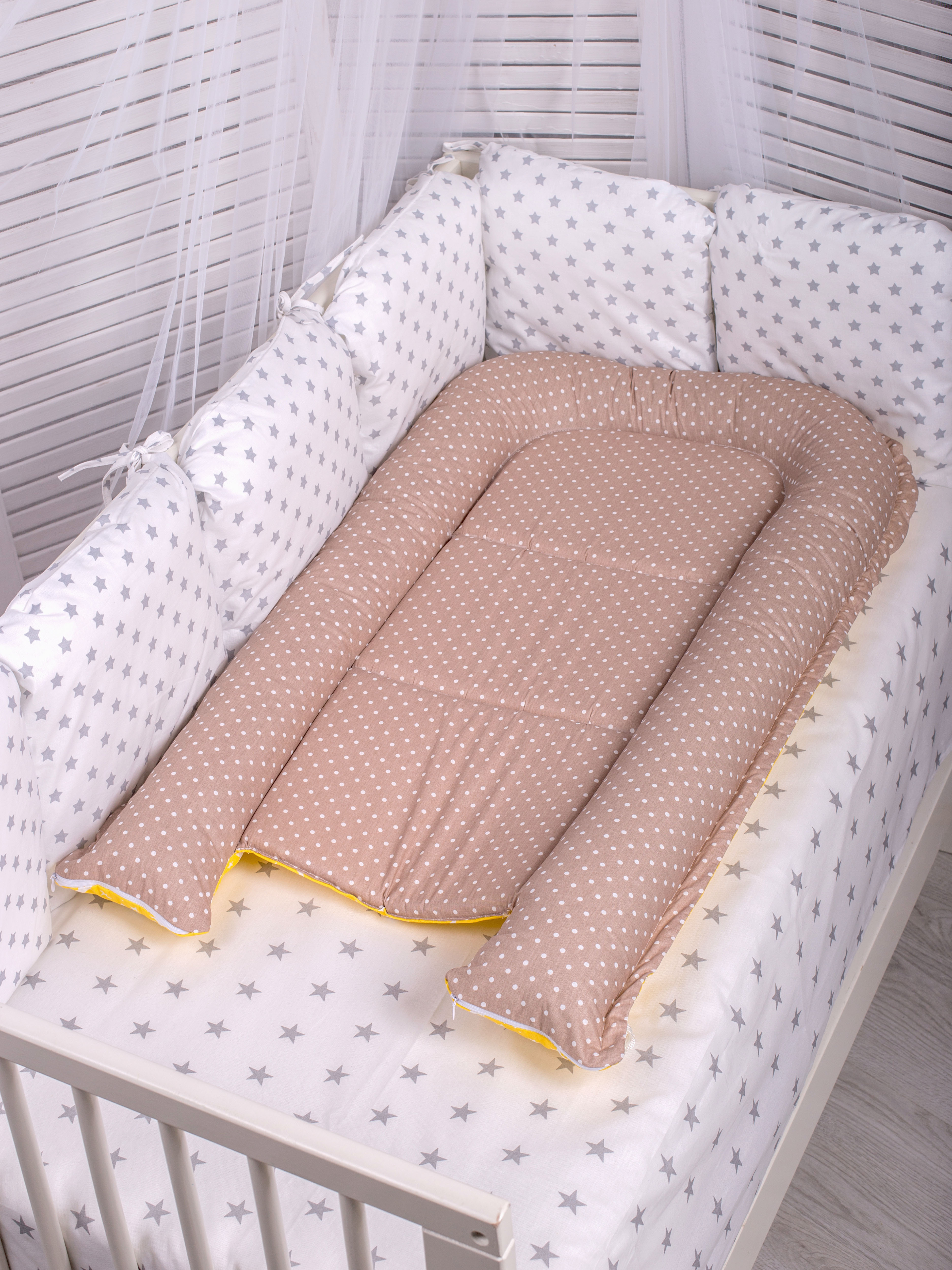 Гнездышко-кокон Body Pillow для новорожденных - фото 3