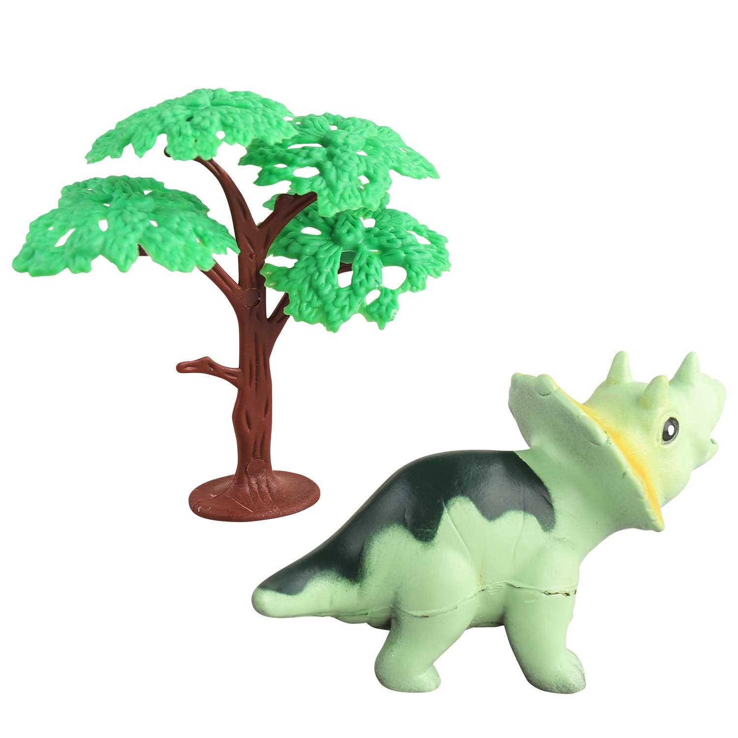 Игровой набор Mioshi Маленькие звери: Трицератопс 11х6 см - фото 3