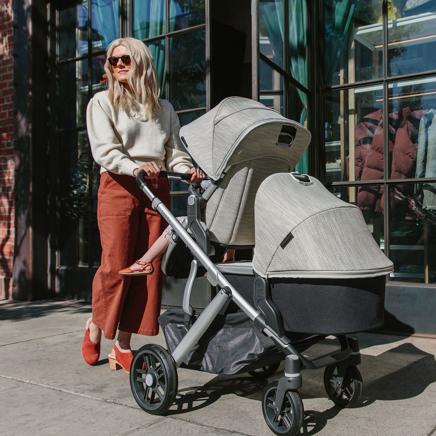 Коляска 2в1 UPPAbaby Vista V2 Sierra Песчаные дюны - фото 17