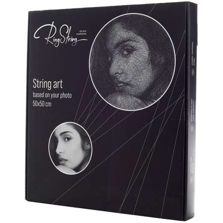 Картина из нитей RINGSTRING стринг-арт по твоей фотографии