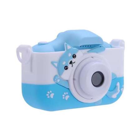 Детский фотоаппарат Uniglodis Питомец голубой