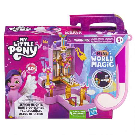 Игровой набор MY LITTLE PONY Mini world magic creation zephyr heights