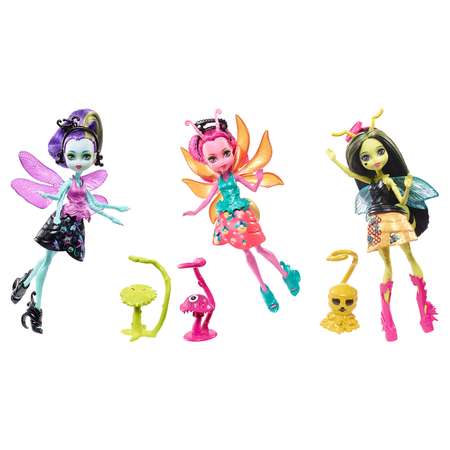 Мини-кукла Monster High Цветочные монстрики с питомцами в ассортименте