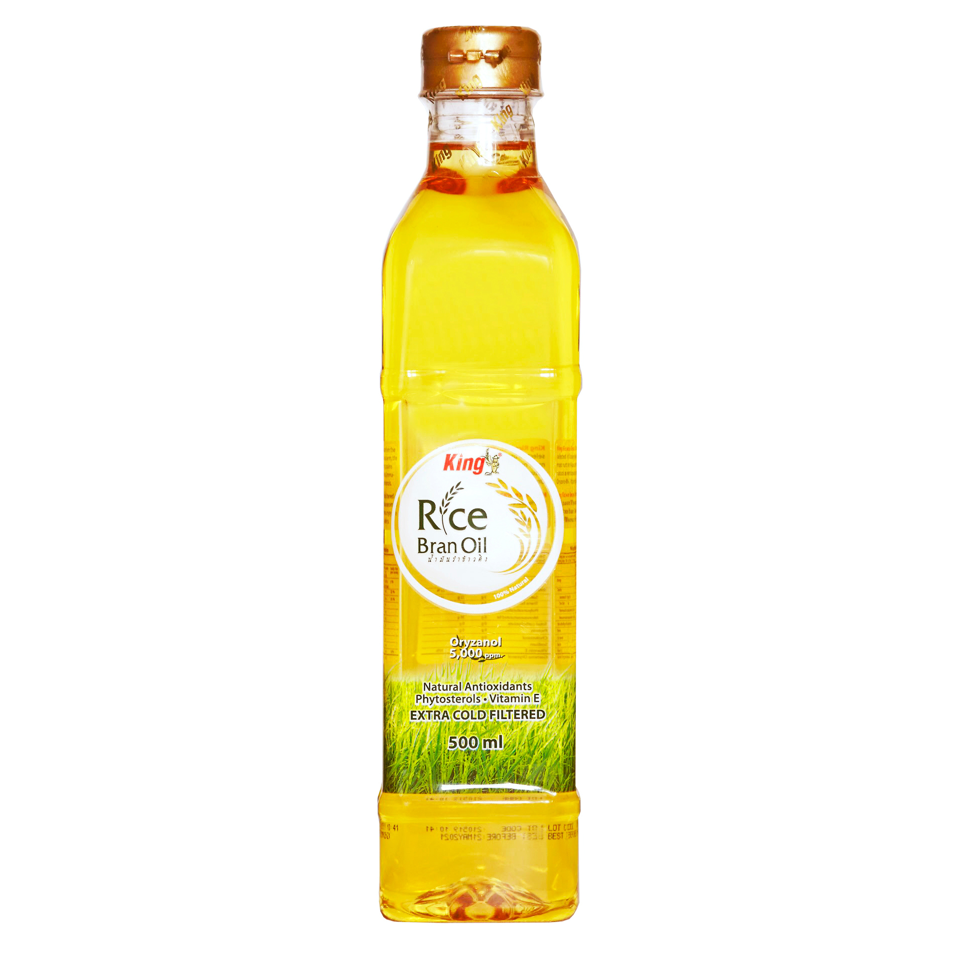 Масло King Rice Bran oil рисовых отрубей 500мл - фото 1