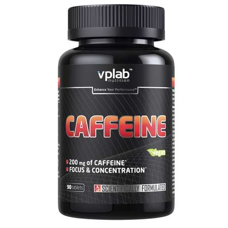 Кофеин VPLAB 200мг 90таблеток