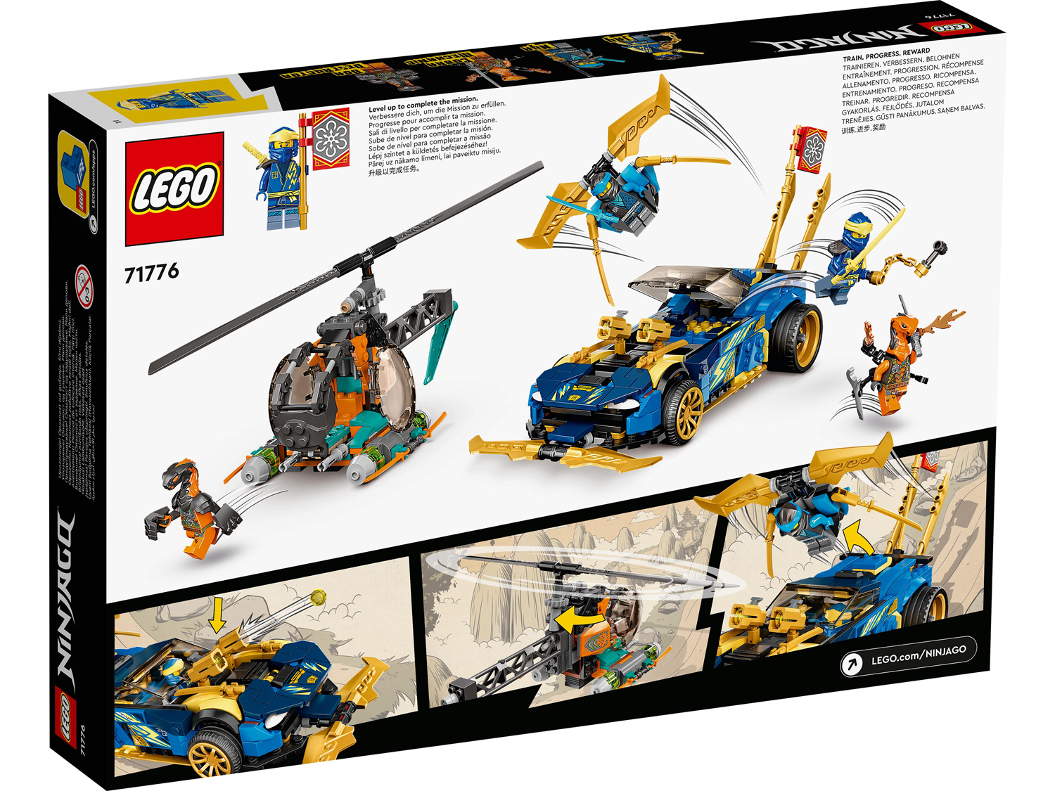 Конструктор детский LEGO Ninjago Гоночный автомобиль 71776 - фото 28