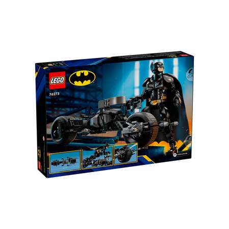 Конструктор LEGO Super Heroes фигура Бэтмена и Бэтцикл