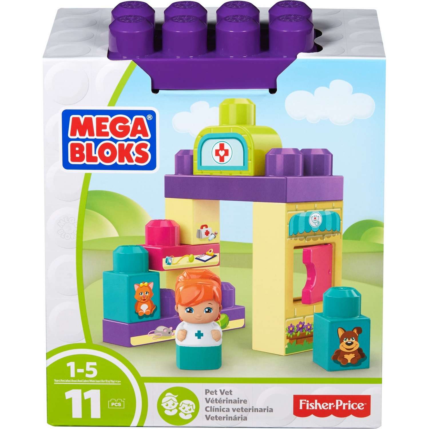 Конструктор Mega Bloks Ветеринарная клиника DYC55 - фото 2