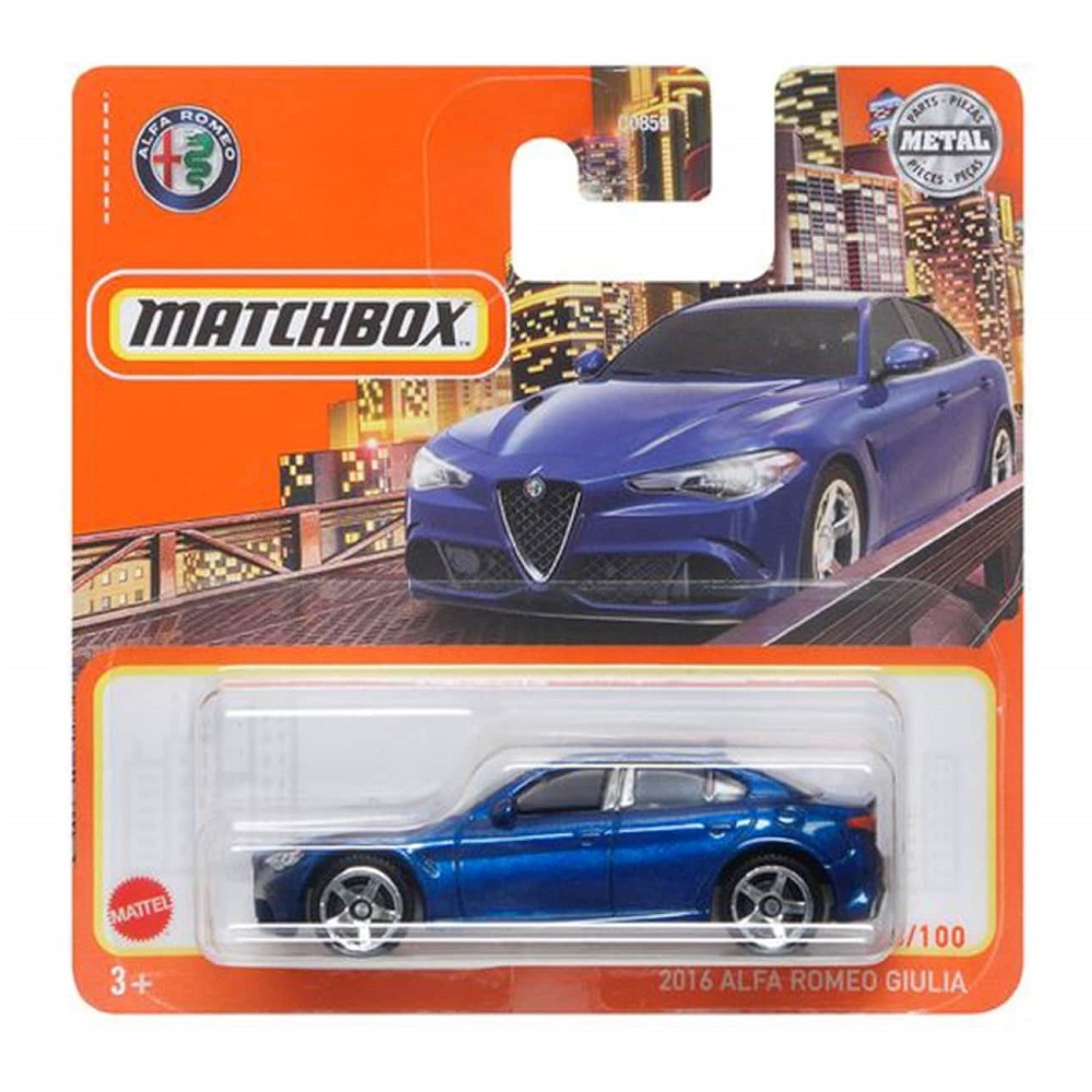 Машинка Matchbox 2016 Alfa Romeo Giulia купить по цене 369 ₽ в  интернет-магазине Детский мир