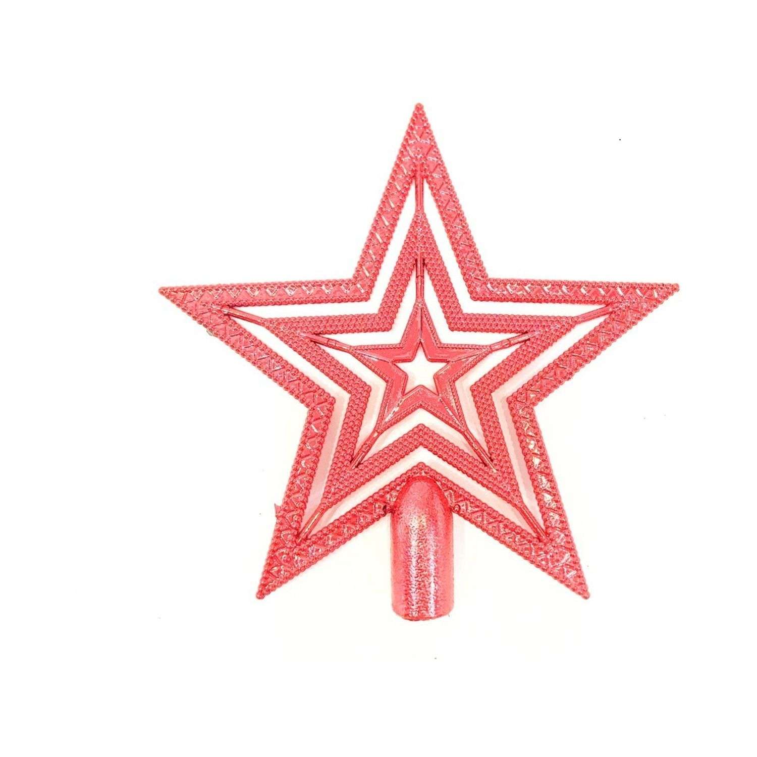 Наконечник на елку Uniglodis Красная звезда - фото 1