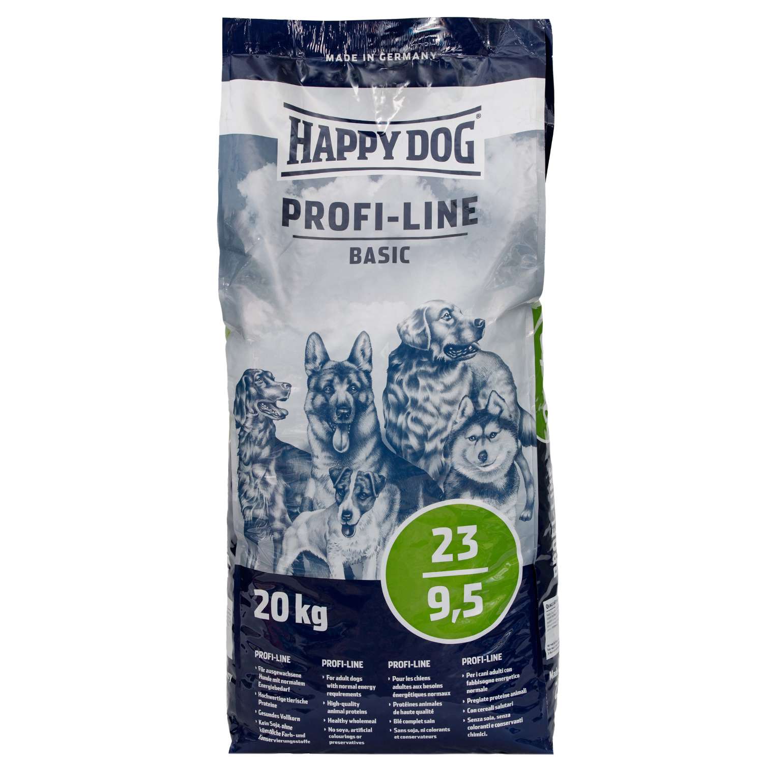 Корм для собак Happy Dog Profi-Line Basic 20кг - фото 1