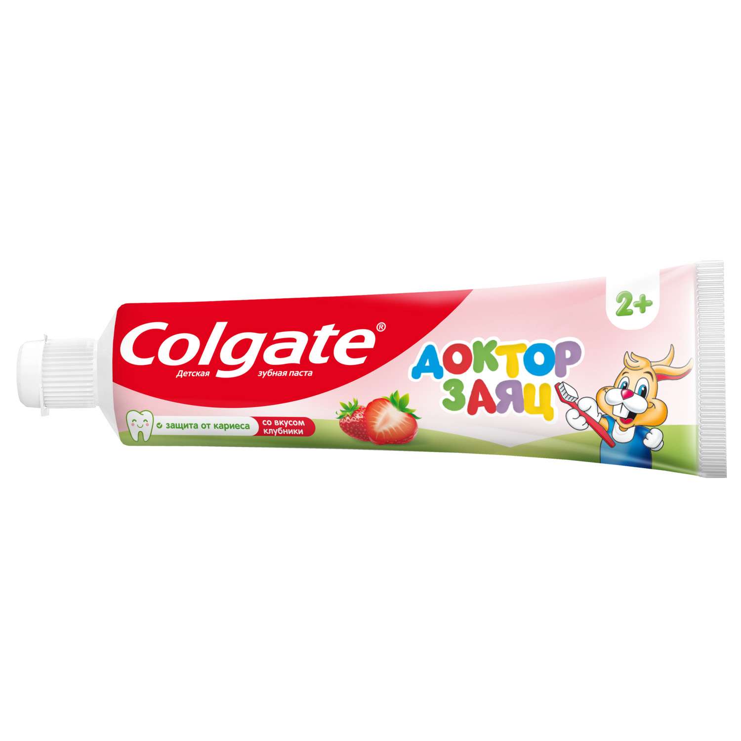 Зубная паста Colgate Доктор Заяц Клубника с 2лет 50мл - фото 5