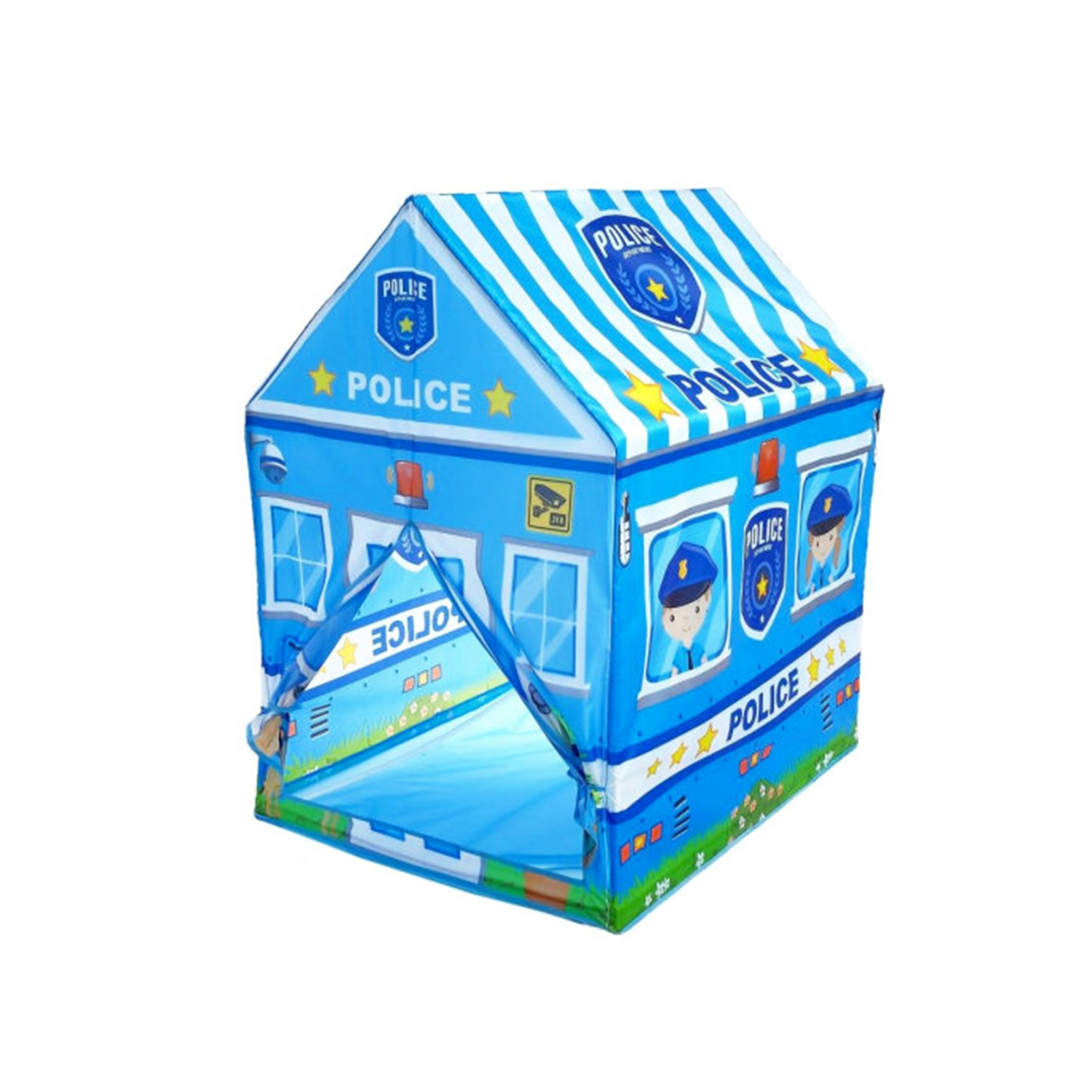 Игровая палатка-домик MINI-TOYS Полицейский участок «Police house» купить  по цене 1921 ₽ в интернет-магазине Детский мир