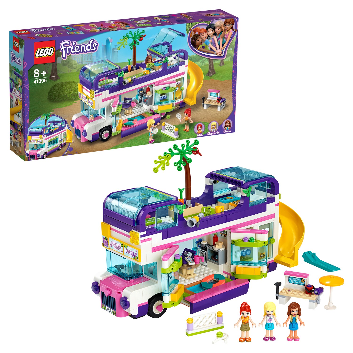 Конструктор LEGO Friends Автобус для друзей 41395