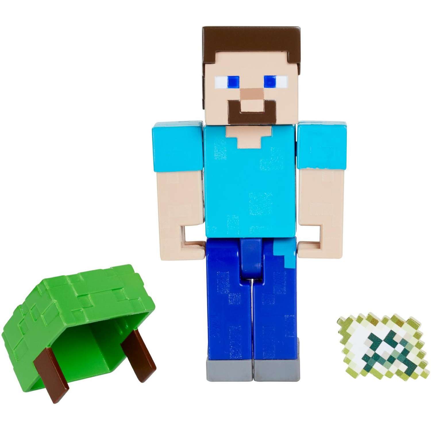 Фигурка Minecraft Стив с аксессуарами GTP21 - фото 1
