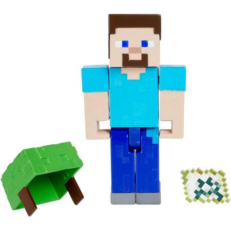 Фигурка Minecraft Стив с аксессуарами GTP21